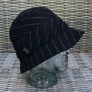 Vintage Philip Treacy Bucket Hat Wool Fedora S